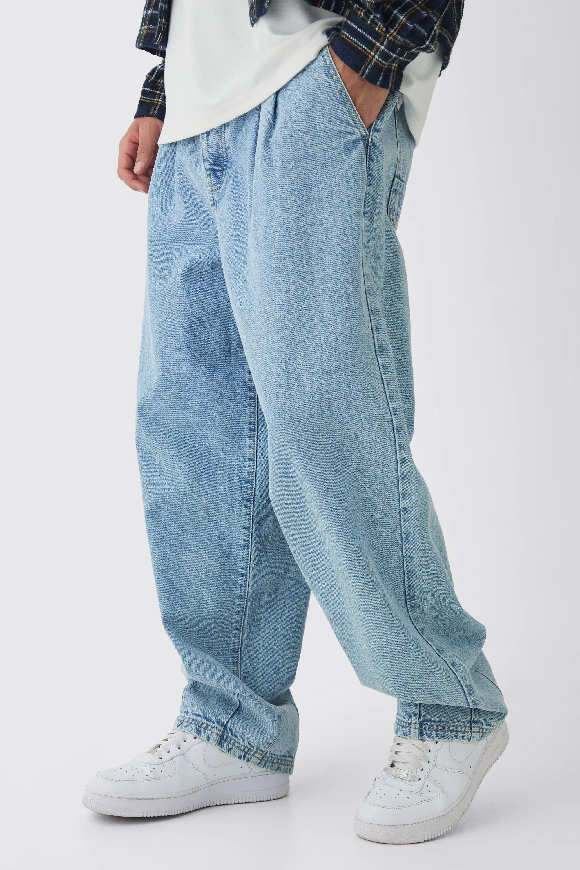 【SATIIIZ】Kidens Balloon Embroidered Denim Pants Kidens Balloon Embroidered Denim Pants - satiiiz